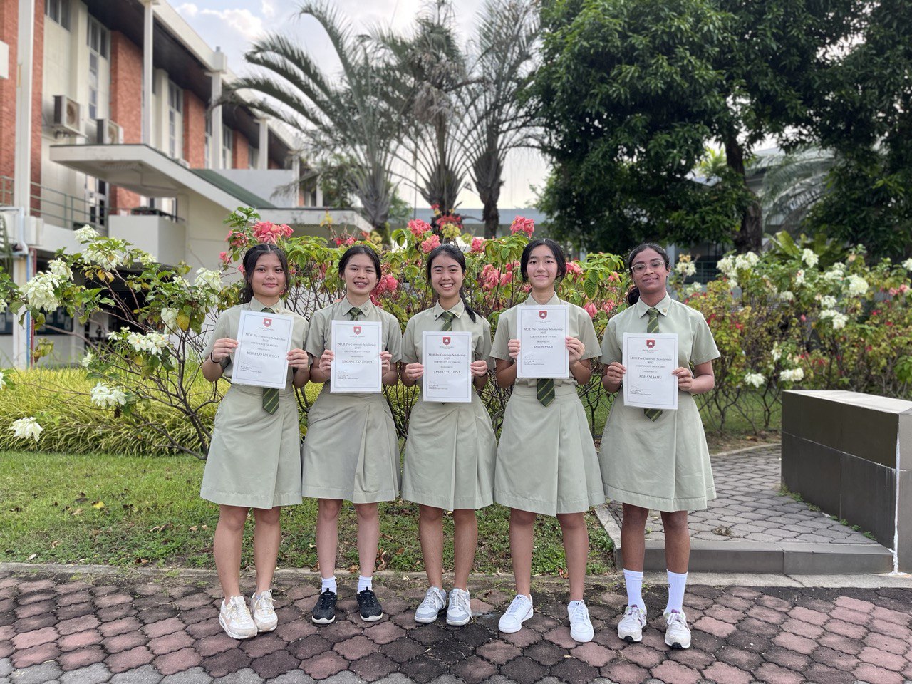 MOE Pre-U Scholarship Recipients 2023